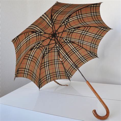 vintage burberry umbrellas|vintage burberry umbrella stand.